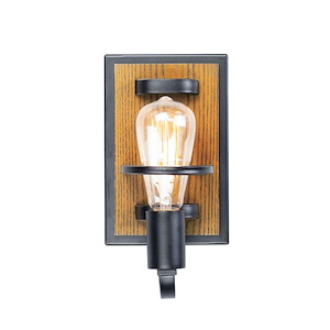 Black Forest-One Light Wall Sconce-10 inches high - 819399