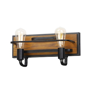 Black Forest- 2 Light Bath Vanity-7.25 inches high - 819401