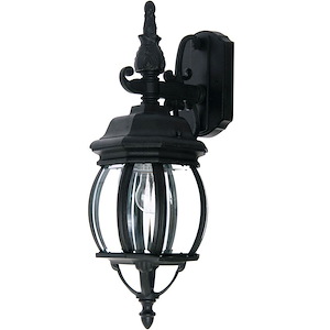 Crown Hill-One Light Outdoor Wall Mount in Early American style-6 Inches wide by 17.75 inches high - 214101