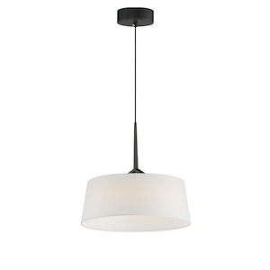 Paramount - 19.5W 1 LED Pendant-11 Inches Tall and 16 Inches Wide