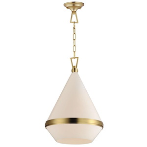 Giza - 1 Light Pendant-23 Inches Tall and 15.5 Inches Wide - 1306170