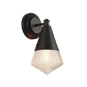 Hargreaves - 1 Light Wall Sconce-12 Inches Tall and 6 Inches Wide