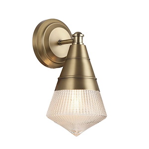 Hargreaves - 1 Light Wall Sconce-12 Inches Tall and 6 Inches Wide