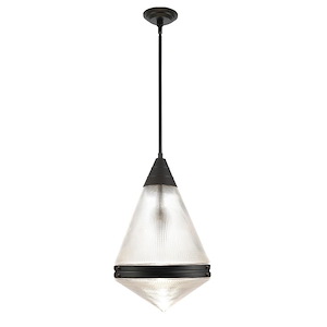 Hargreaves - 1 Light Pendant-22 Inches Tall and 13.5 Inches Wide