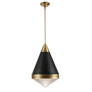 Hargreaves - 1 Light Pendant-22 Inches Tall and 13.5 Inches Wide