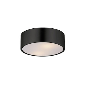 Tommy - 2 Light Flush Mount-4 Inches Tall and 12 Inches Wide