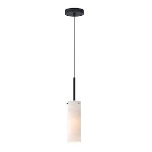 Blizzard - 1 Light Linear Pendant-9.75 Inches Tall and 3.25 Inches Wide