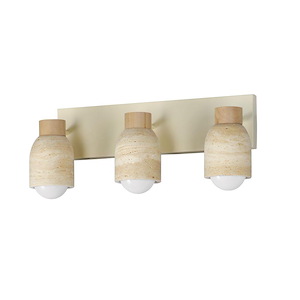 Pompeii - 3 Light Bath Vanity-8.75 Inch Tall and 21 Inch Wide - 1369732