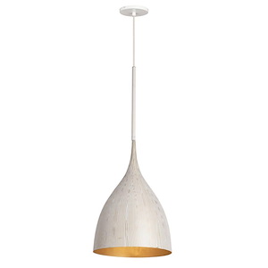 Fleur - 1 Light Small Pendant-18 Inch Tall and 12.25 Inch Wide - 1377205