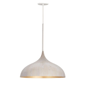 Fleur - 1 Light Large Pendant-12 Inch Tall and 20.25 Inch Wide - 1377207