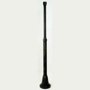 Accessory-Anchor Pole with Photo Cell in Traditional style-3 Inches wide by 84 inches high