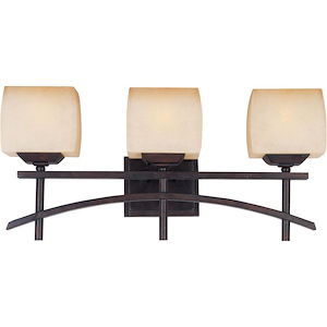 Asiana-3 Light Bath Vanity in Far East style-23.5 Inches wide by 11.5 inches high
