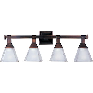 Brentwood 4 Light Transitional Bath Vanity Approved for Damp Locations