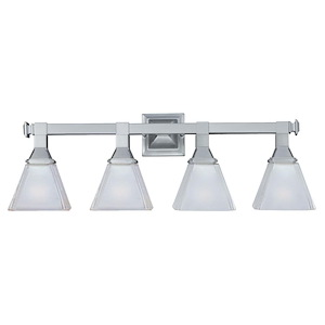 Brentwood-4 Light Transitional Bath Vanity in Transitional style-28 Inches wide by 9.5 inches high