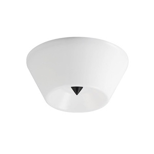 Tack - 15W 1 LED Flush Mount-4.25 Inches Tall and 10 Inches Wide