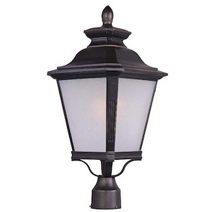 Knoxville-One Light Outdoor Post Lantern in Early American style-9 Inches wide by 19.5 inches high