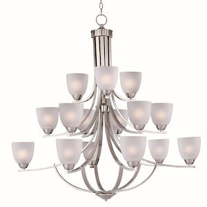 Axis-Fifteen Light 3-Tier Chandelier in Transitional style-43 Inches wide by 40.25 inches high - 451721