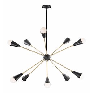 Lovell-10 Light Pendant-32 Inches wide by 22 inches high