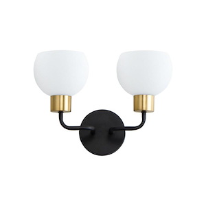 Coraline-2 Light Wall Sconce-14.5 Inches wide by 10.5 inches high - 1025088