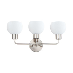 Coraline-3 Light Bath Vanity-21.75 Inches wide by 10.5 inches high - 1025089