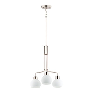 Coraline-3 Light Chandelier-21 Inches wide by 23 inches high - 1025091