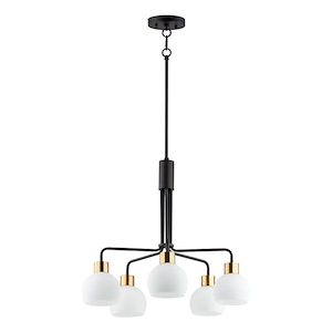 Coraline-5 Light Chandelier-26.75 Inches wide by 23 inches high