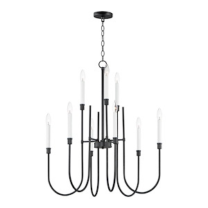 Tux-9 Light Chandelier-30 Inches wide by 33.75 inches high