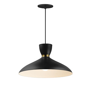 Carillon - 1 Light Pendant-8.75 Inches Tall and 15.75 Inches Wide