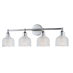 Hollow-4 Light Bath Vanity-31 Inches wide by 10 inches high