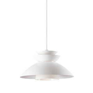 Nordic-One Light Pendant-14.25 Inches wide by 8 inches high