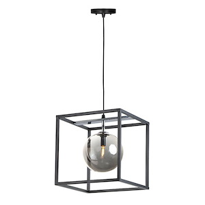 Fluid-4W 1 LED Pendant-11.75 Inches wide by 12.5 inches high - 1024554