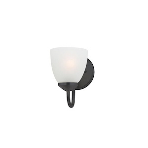 Axis - 1 Light Wall Sconce-7.5 Inches Tall and 5 Inches Wide