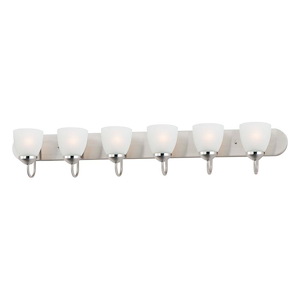 Axis-6 Light Bath Vanity in Transitional style-48 Inches wide by 7.63 inches high - 1024616