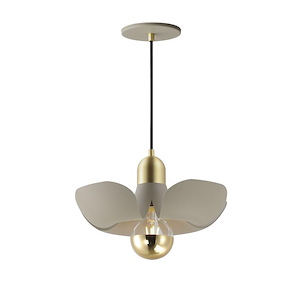 Poppy - 4W 1 LED Pendant-6 Inches Tall and 11.75 Inches Wide