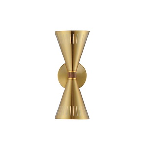Helsinki - 2 Light Wall Sconce-14.25 Inches Tall and 5.75 Inches Wide - 1326620