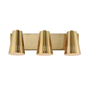 Helsinki - 3 Light Bath Vanity-7 Inches Tall and 20 Inches Wide - 1326588