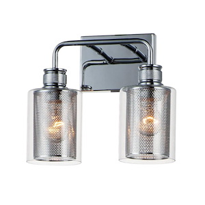 Filigree - 2 Light Bath Vanity-10.5 Inches Tall - 1213559