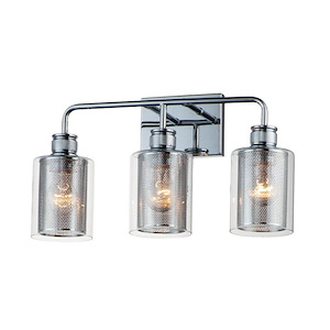 Filigree - 3 Light Bath Vanity-10.5 Inches Tall - 1213538