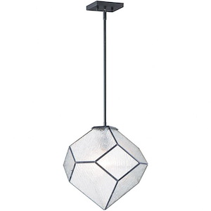 Brooklyn-1 Light Mini Pendant-14.5 Inches wide by 15 inches high