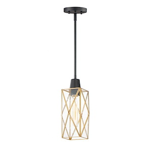 Norfolk-1 Light Mini Pendant-6 Inches wide by 13.25 inches high