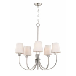 Shelter-5 Light Chandelier-27 Inches wide by 26.5 inches high