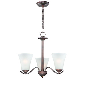 Vital-3 Light Chandelier-20 Inches wide by 18 inches high - 929777
