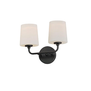 Bristol - 2 Light Wall Sconce-10 Inches Tall and 13.25 Inches Wide