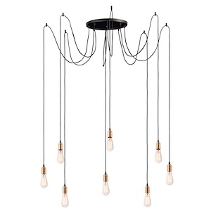 Early Electric - Eight Light Pendant - 702602