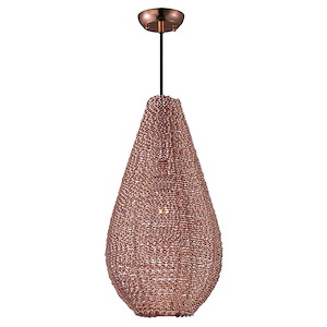 Twisp-One Light Pendant-11 Inches wide by 20 inches high