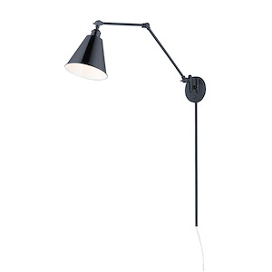 Library-1 Light Wall Sconce-8 Inches wide by 36.75 inches high - 1024705