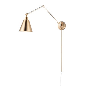 Library-One Light Wall Sconce-8 Inches wide by 36.75 inches high - 882588