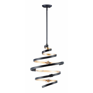 Twister-5 Light Pendant-18 Inches wide by 24 inches high - 1213674