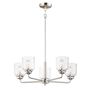 Acadia-Five Light Chandelier-26 Inches wide by 8.5 inches high - 882511