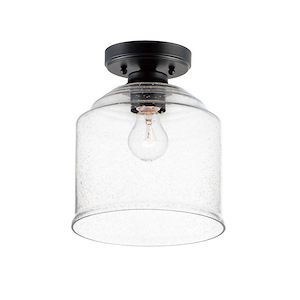 Acadia-1 Light Semi-Flush Mount-8.75 Inches wide by 10.5 inches high